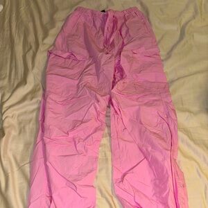 Pink Cargo Pants